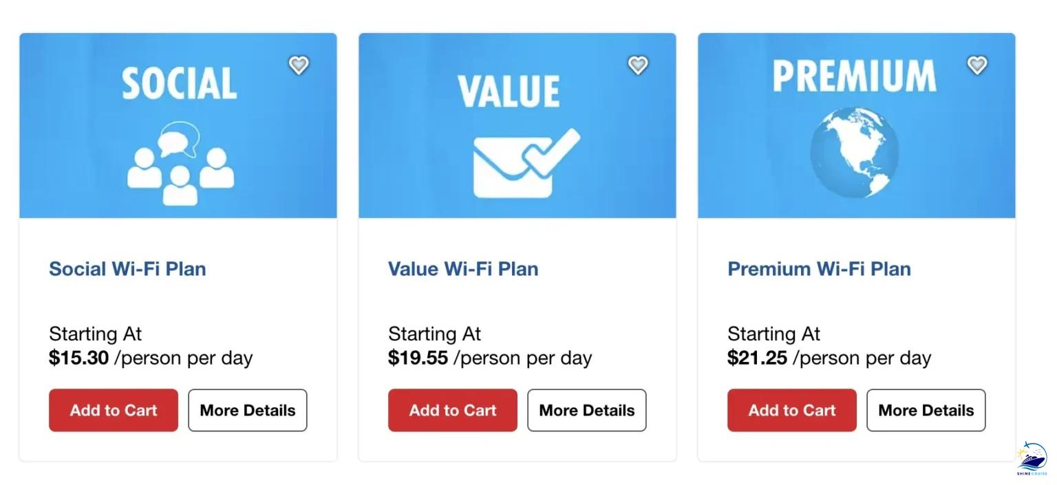 Carnival Cruise WiFi Package