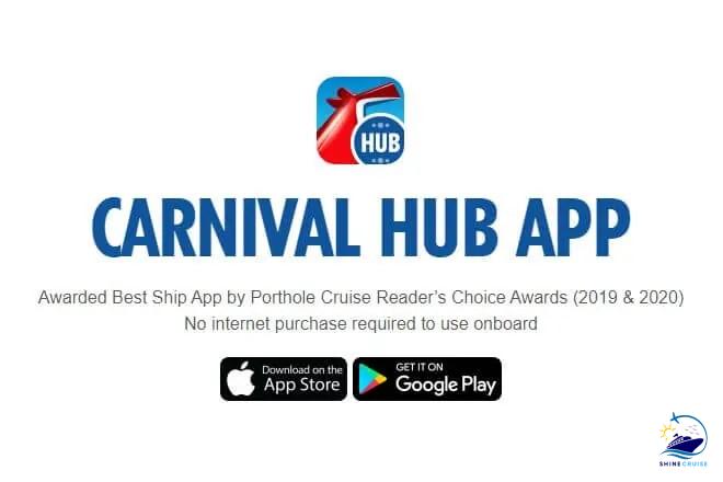 Carnival hub app logo