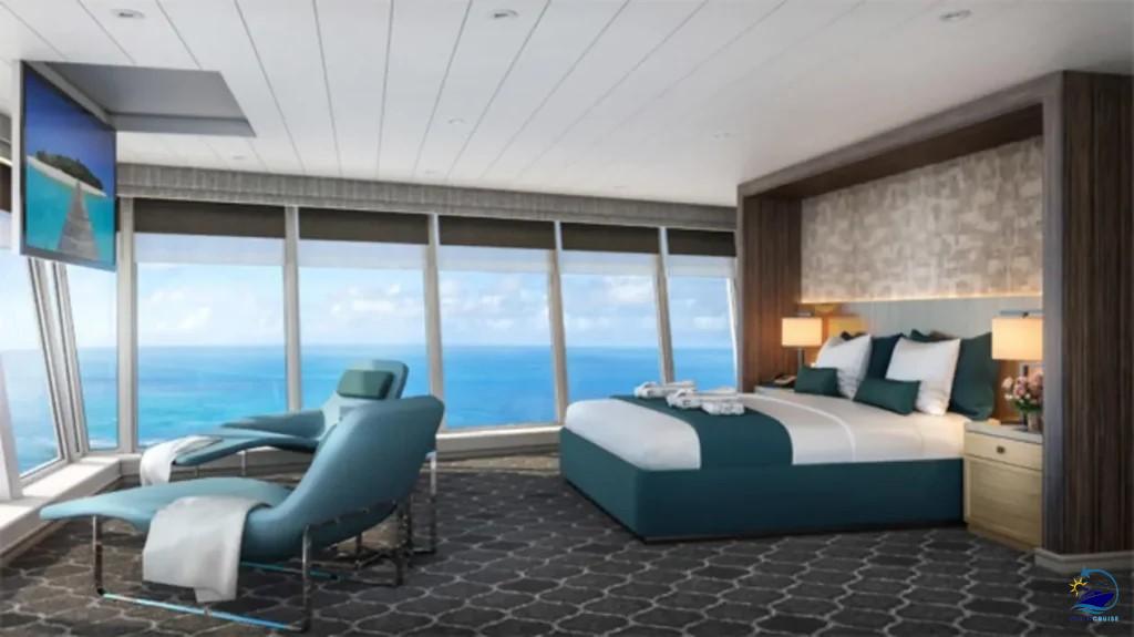 Oasis of the Seas Panoramic Suite perks