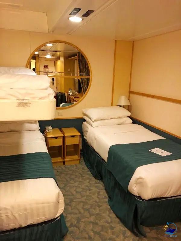 What is a Pullman Bed on a Cruise Ship
upper pullman bed on cruise