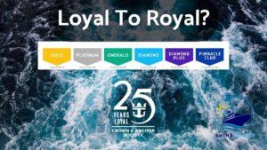Royal Caribbean Crown and Anchor Society Levels with Perks