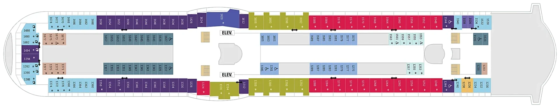 Explorer of the Seas Deck Plans