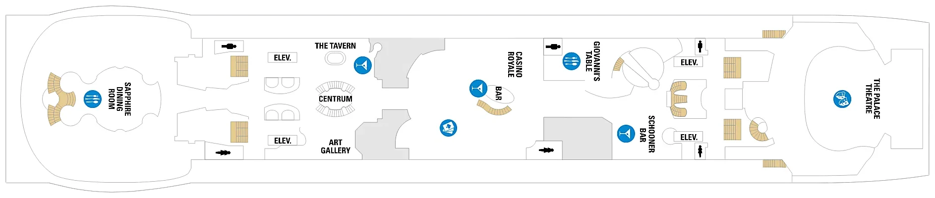 Explorer of the Seas Deck Plans