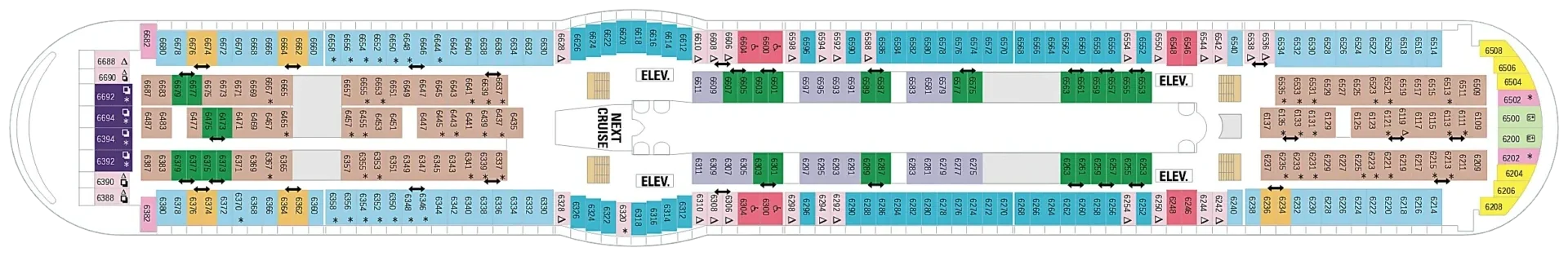 Explorer of the Seas Deck Plans