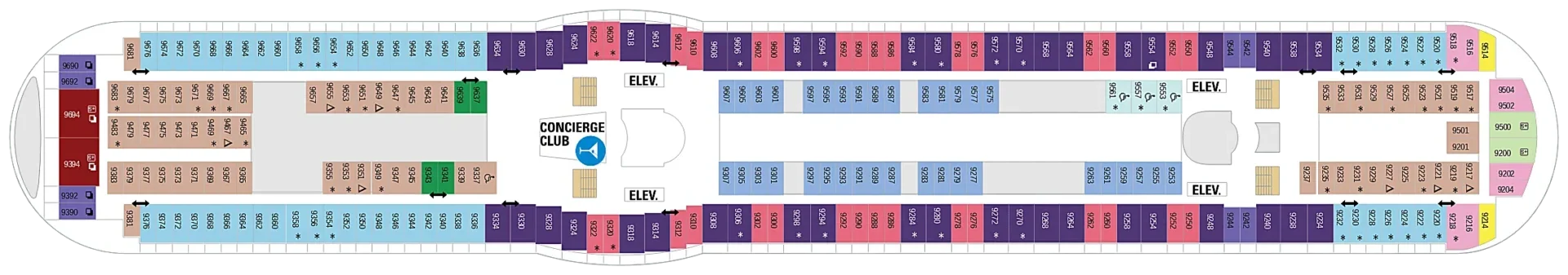 Explorer of the Seas Deck Plans