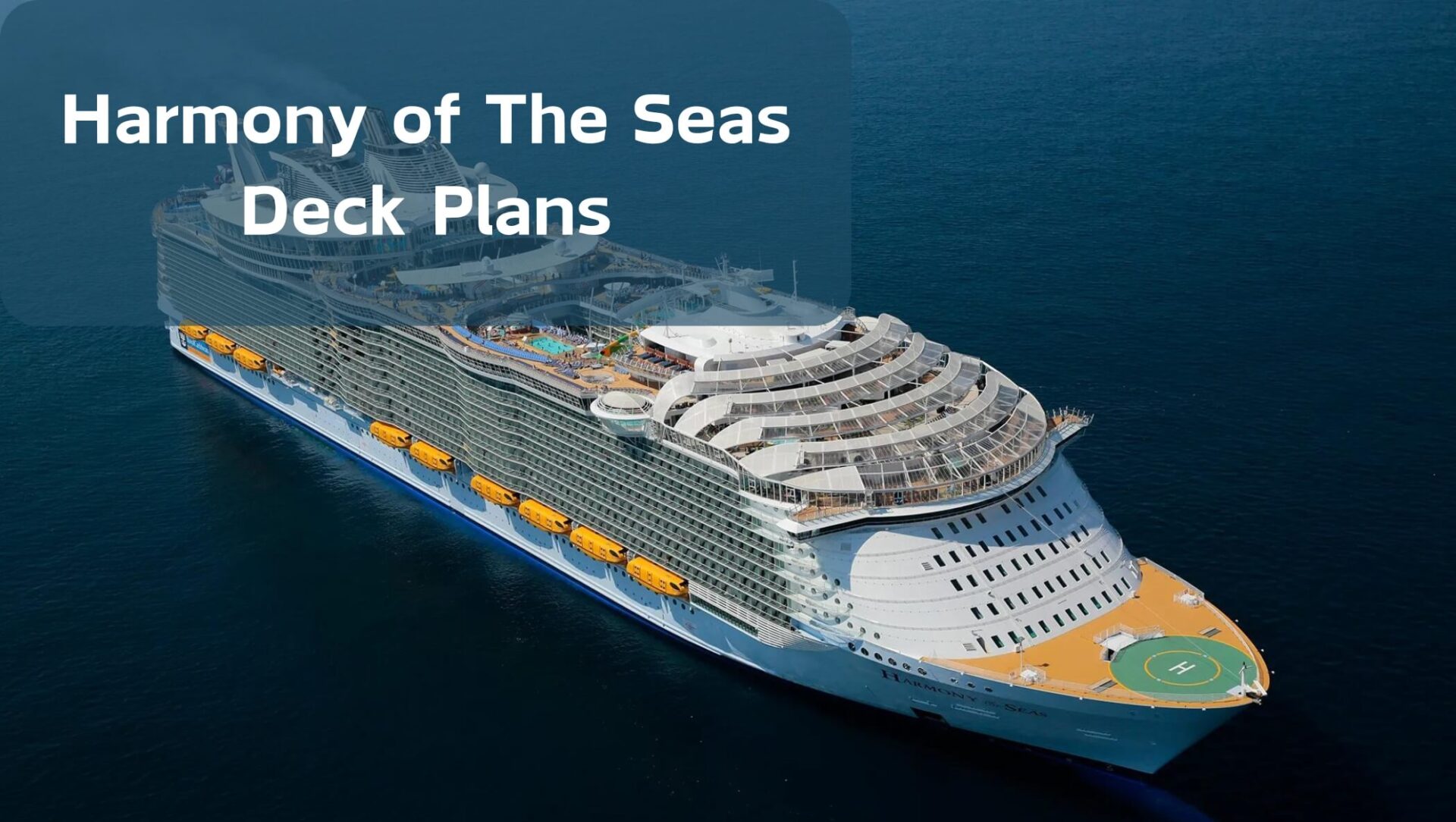 Harmony of the Seas Deck Plans with Layout & Activities 2024