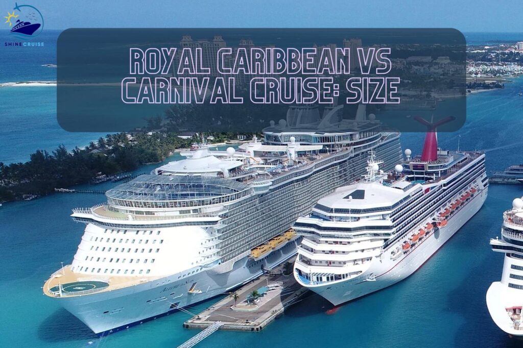 Royal Caribbean vs Carnival size