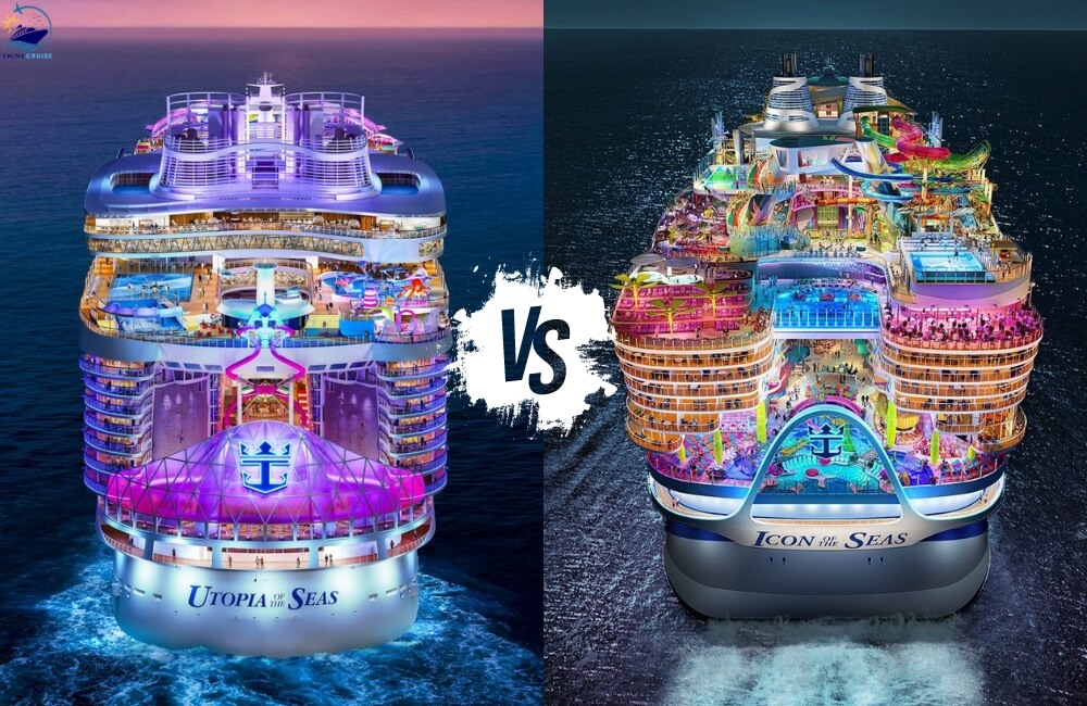 Royal Caribbean Utopia of the Seas vs Icon of the Seas