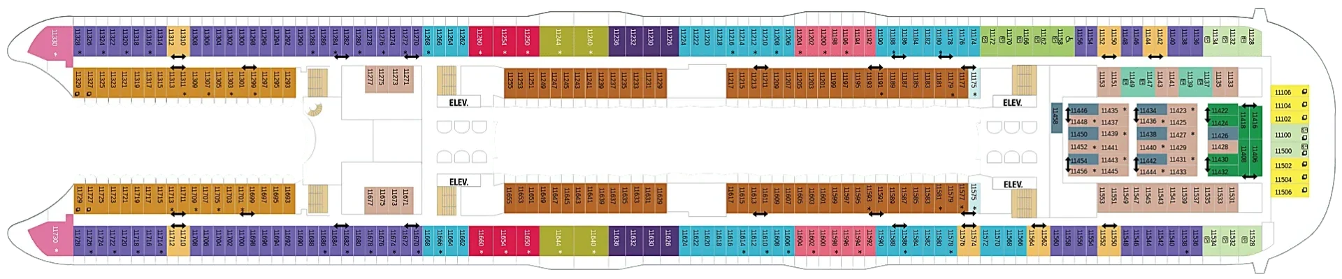 Harmony of The Seas Deck Plans 11