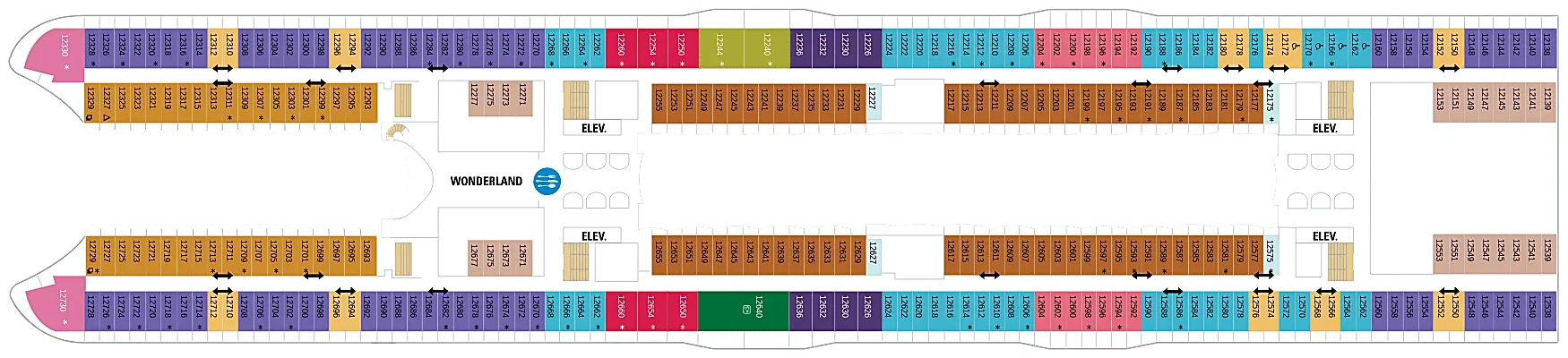 Harmony of The Seas Deck Plans 12