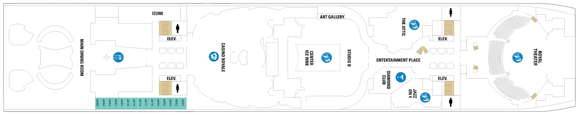 Harmony of The Seas Deck Plans 4