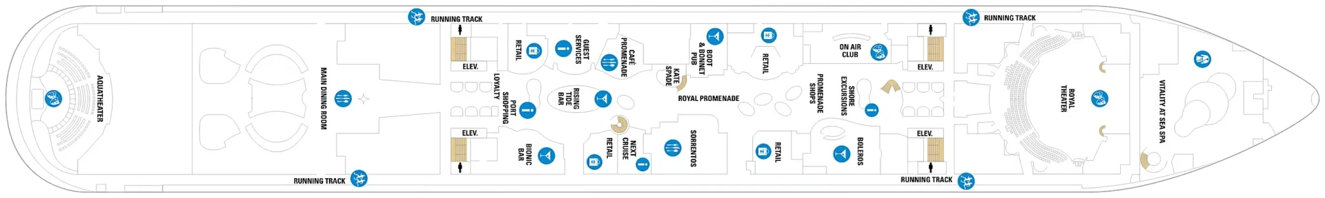 Harmony of The Seas Deck Plans 5