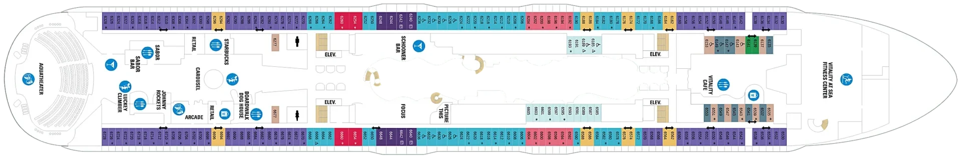 Harmony of The Seas Deck Plans 6