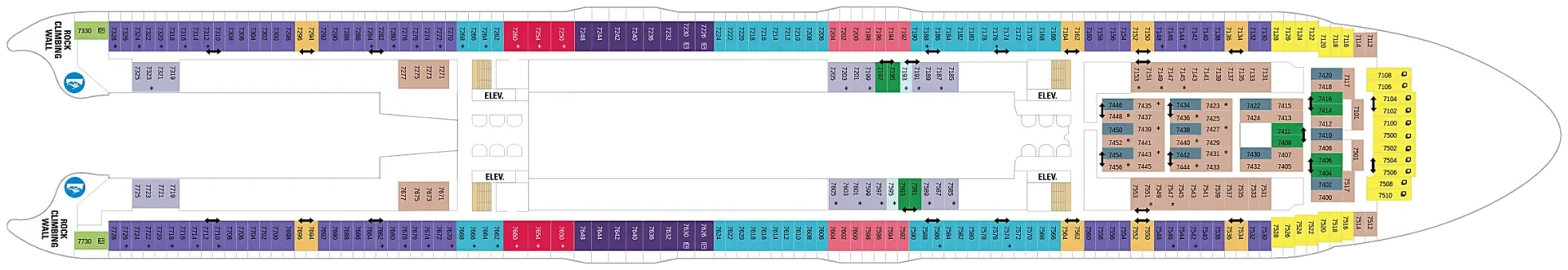 Harmony of The Seas Deck Plans 7