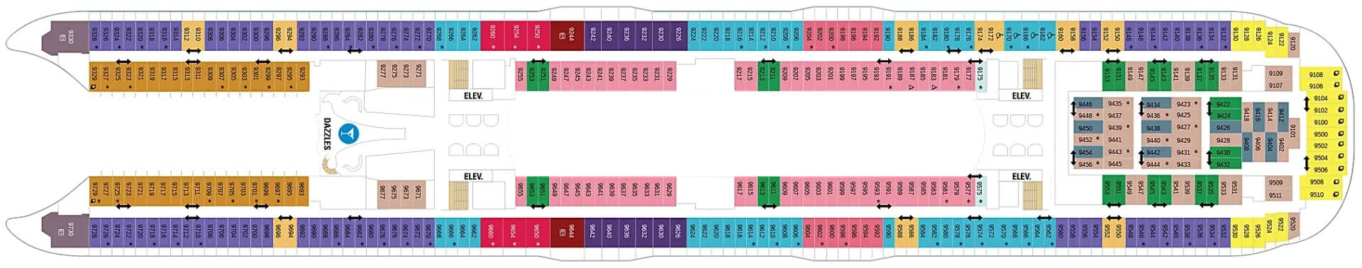 Harmony of The Seas Deck Plans 9