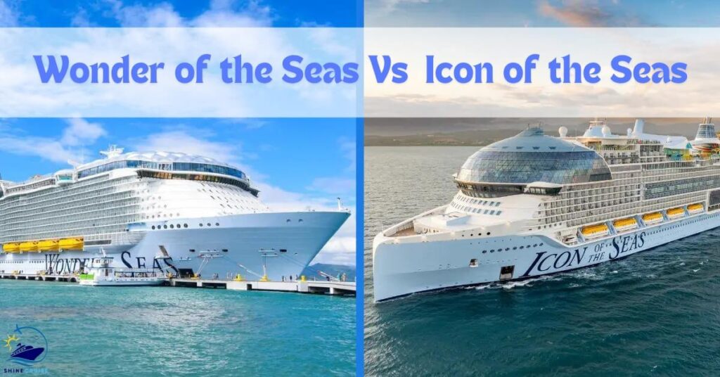 Icon of the Seas vs Wonder of the Seas 2024