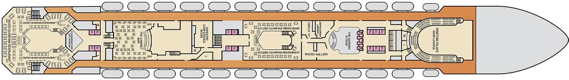 Carnival Liberty Deck Plans 4