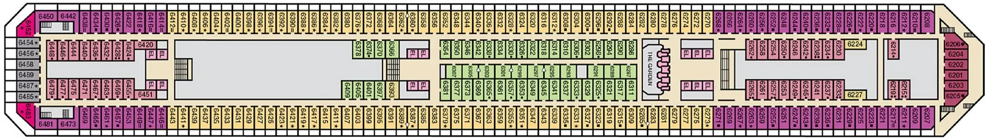 Carnival Liberty Deck Plans 6