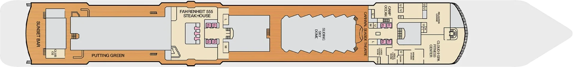 Carnival Luminosa Deck Plans 10