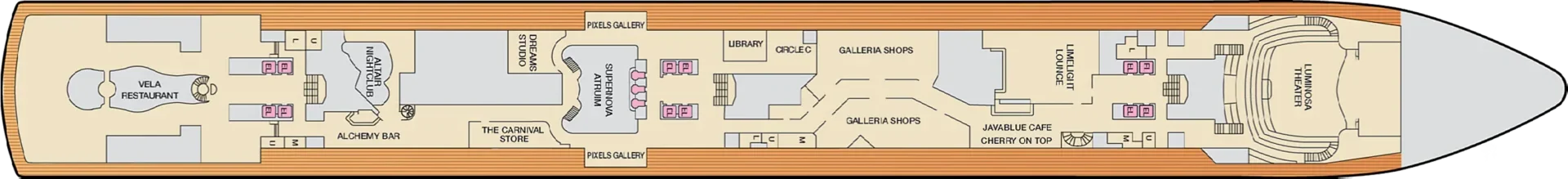 Carnival Luminosa Deck Plans 3