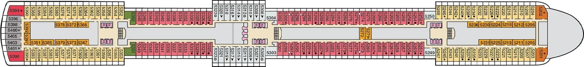 Carnival Luminosa Deck Plans 5