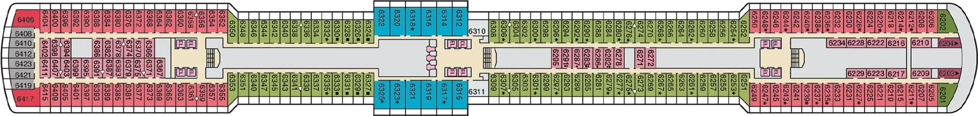 Carnival Luminosa Deck Plans 6