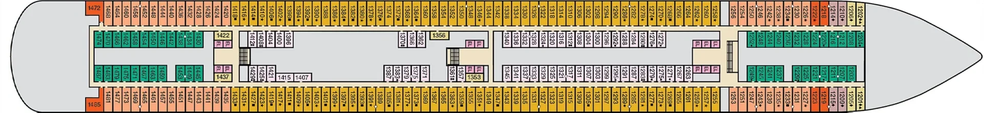 Carnival Panorama Deck Plan 1