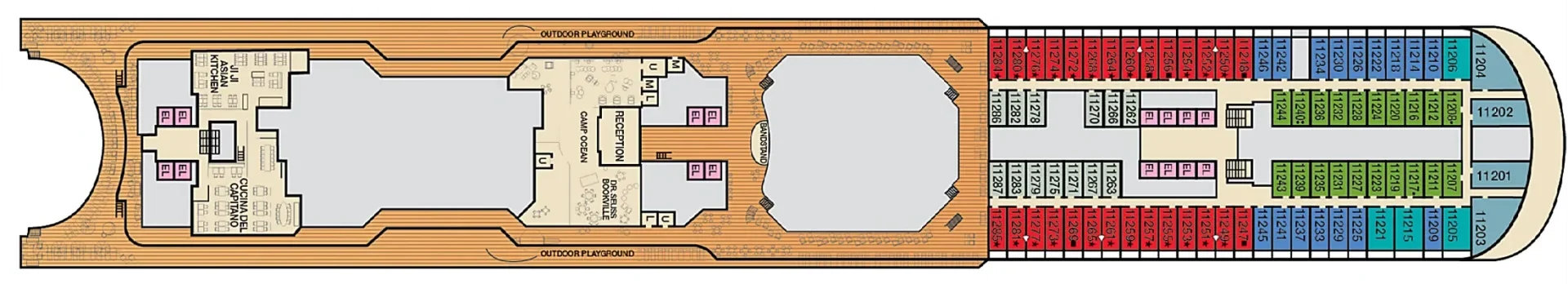 Carnival Panorama Deck Plan 11