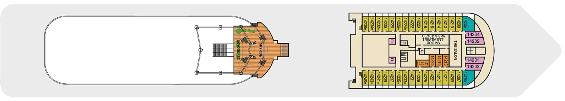 Carnival Panorama Deck Plan 14