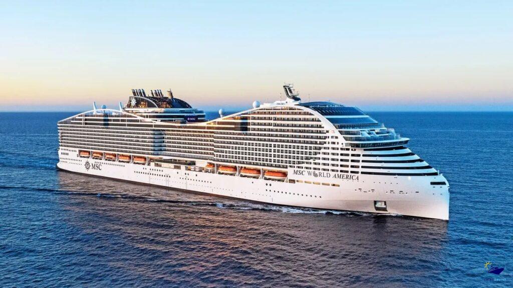 newest cruise ships MSC World America new cruise ships 2025