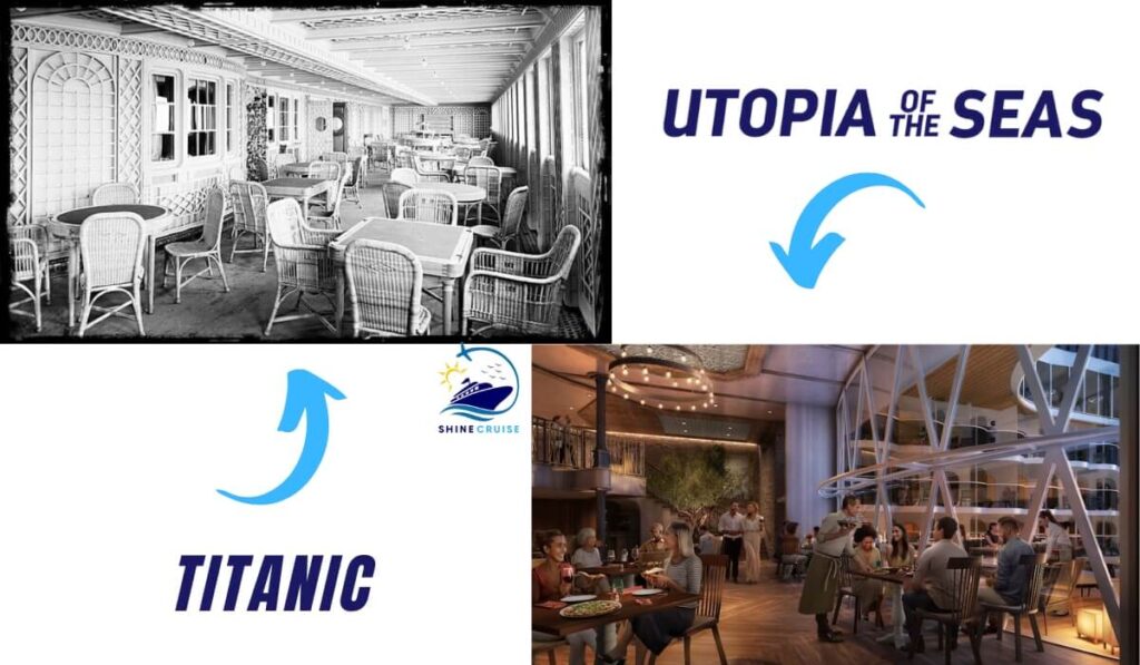 Utopia of the Seas Vs Titanic
Titanic Vs Utopia of the Seas