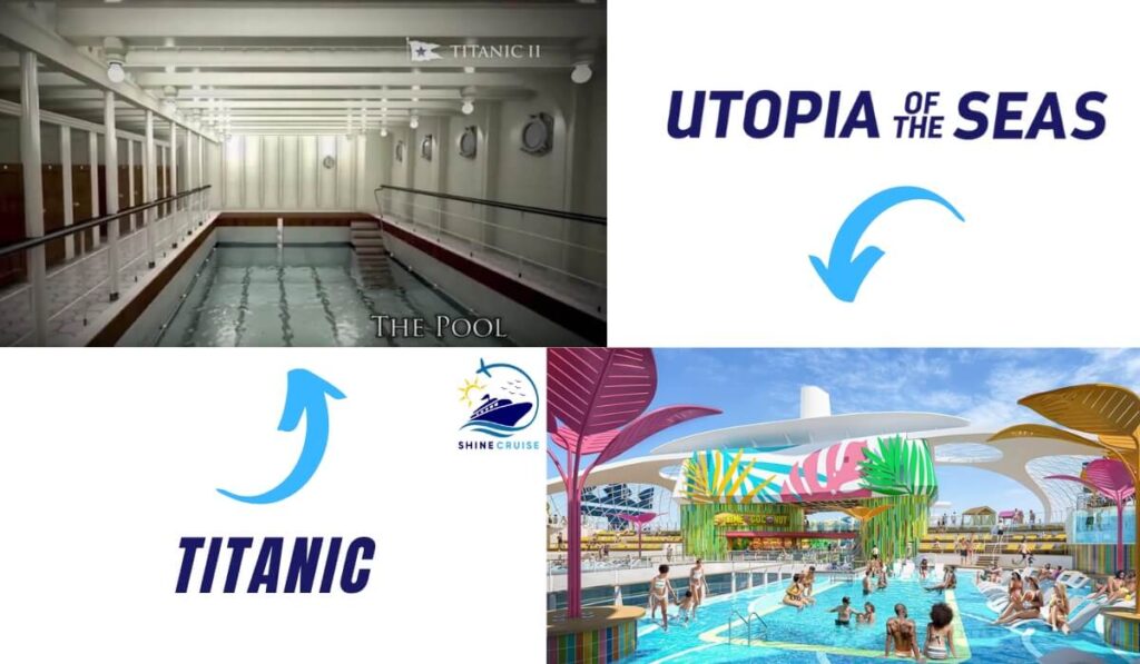 Utopia of the Seas Vs Titanic
Titanic Vs Utopia of the Seas