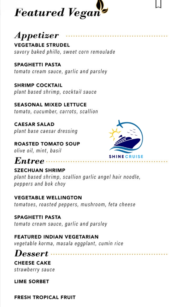 Carnival Cruise Vegan Menu 2024
Carnival Vegan Menu 2024