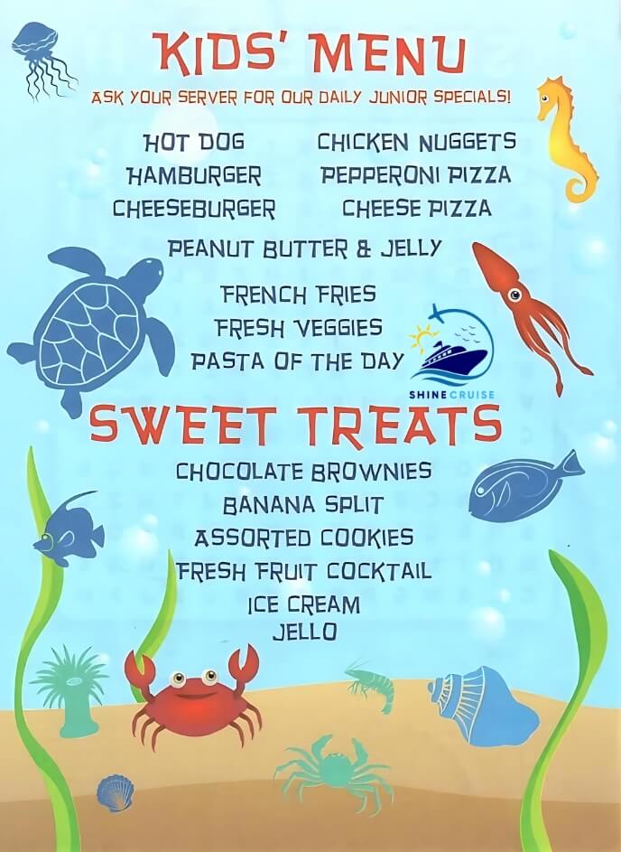 Carnival Kids Menus 2024
Carnival Main Dining Room Menu 2024.
Carnival Cruise Main Dining Room menu 2024
Carnival Cruise Menu 2024
Carnival Menus 2024