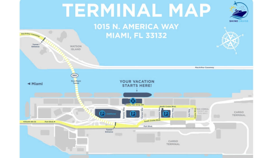 miami cruise port map
port of miami map
PortMiami Map
Miami Cruise Terminal