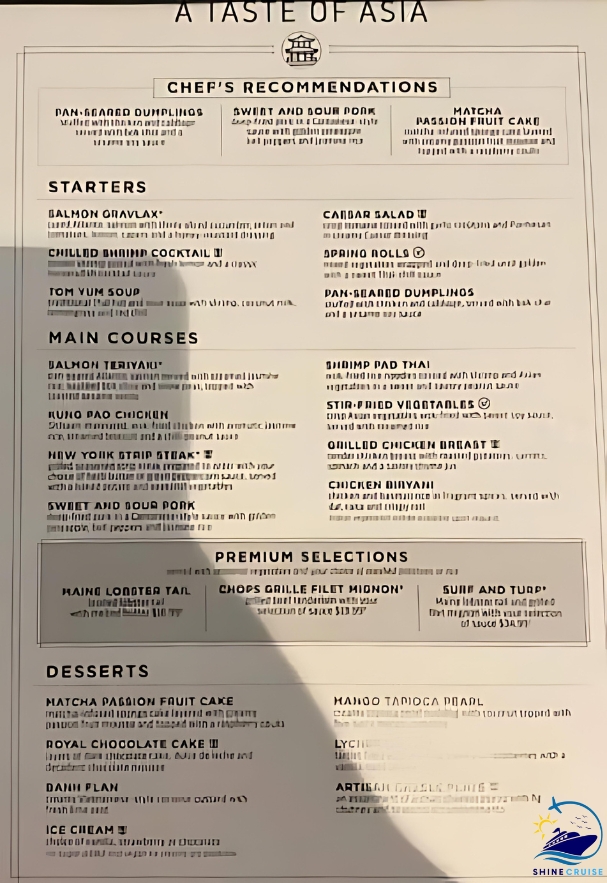 Royal Caribbean Main Dining Room Menu 2024
Royal Caribbean Main Dining Room Menus 2024