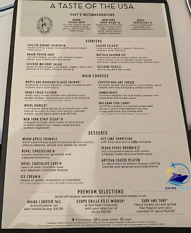 Royal Caribbean Main Dining Room Menu 2024
Royal Caribbean Main Dining Room Menus 2024