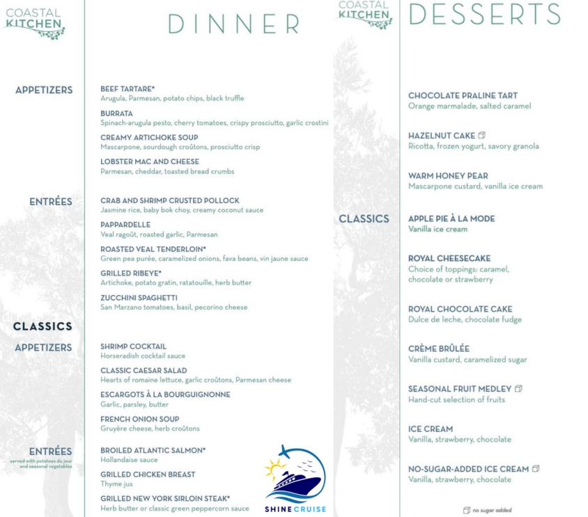 Icon of the Seas dining menus 2024
Icon of the Seas Restaurants menus 2024
Icon of the Seas Menus 2024
Icon of the Seas Restaurant Menu