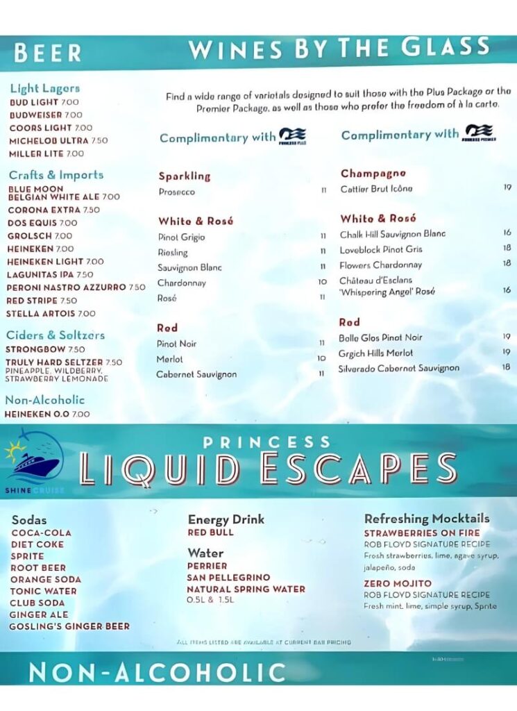 princess cruises drinks menu 2024 prices
princess cruise drink menu
princess cruises drink menu
princess cruise drinks menu
princess drinks prices 2024
princess cruise drinks prices
princess drink packages
princess cruise bar menu 2024