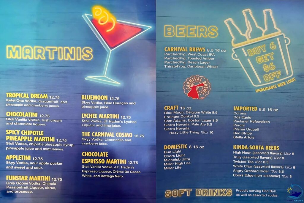 carnival cruise drink menu 2025
carnival cruise drink prices 2025
carnival drink menu 2025
carnival drink prices 2025