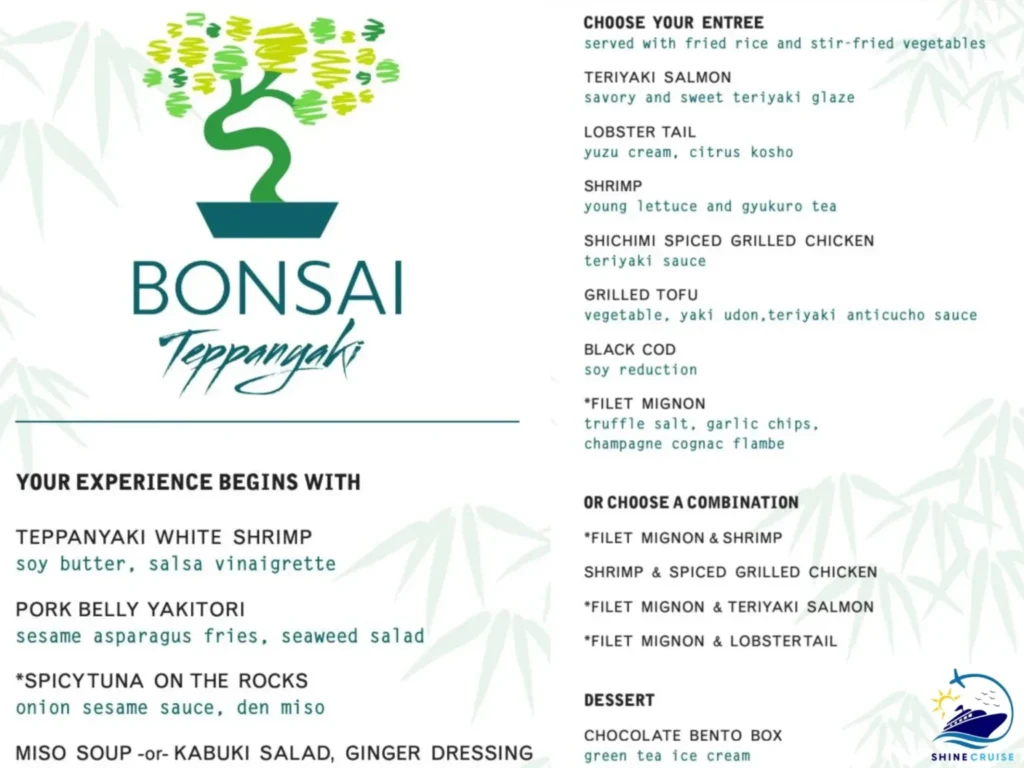 carnival bonsai teppanyaki lunch menu
carnival bonsai teppanyaki menu 2024
bonsai teppanyaki carnival menu
bonsai teppanyaki carnival price