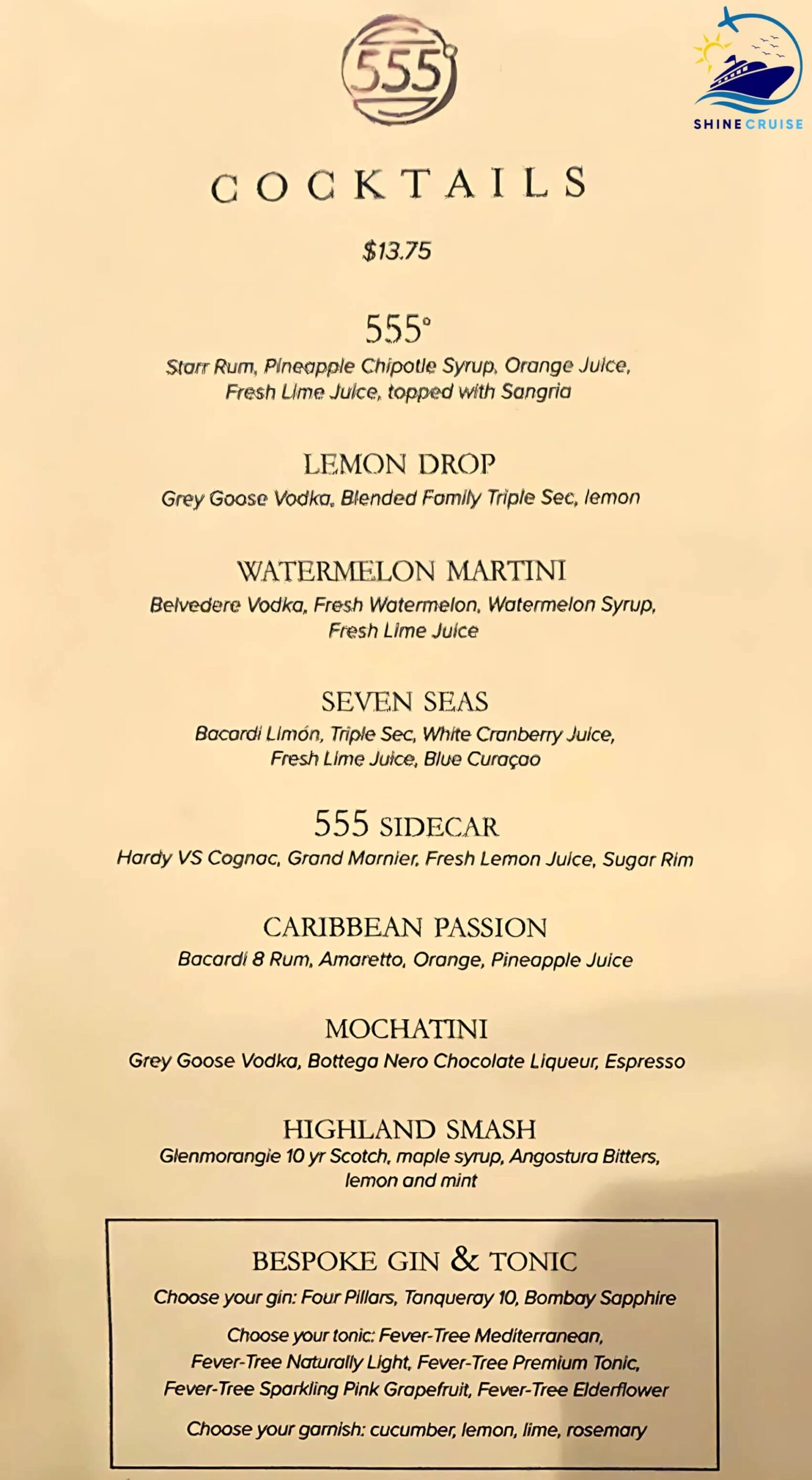 Carnival Fahrenheit 555 SteakHouse Menu
carnival cruise drink menu 2025
carnival cruise drink prices 2025
carnival drink menu 2025
carnival drink prices 2025