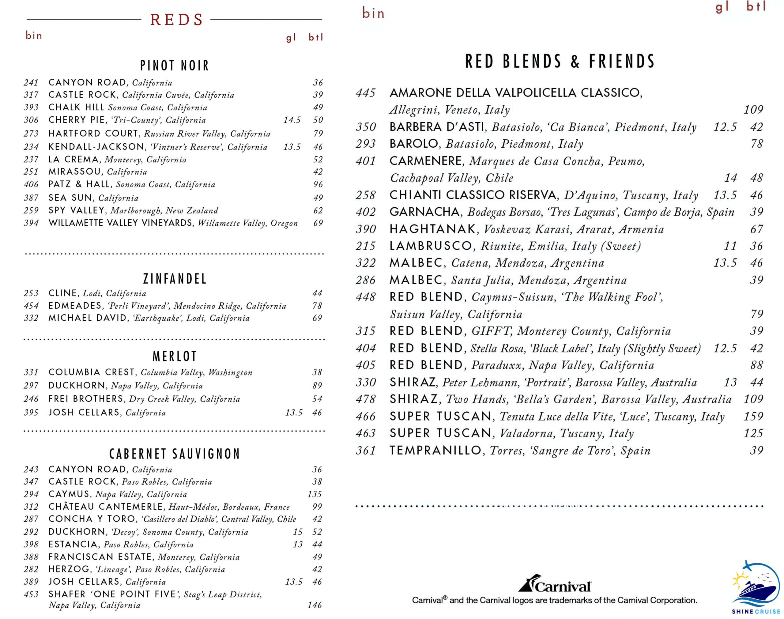 main dining room wine menu
carnival cruise drink menu 2025
carnival cruise drink prices 2025
carnival drink menu 2025
carnival drink prices 2025