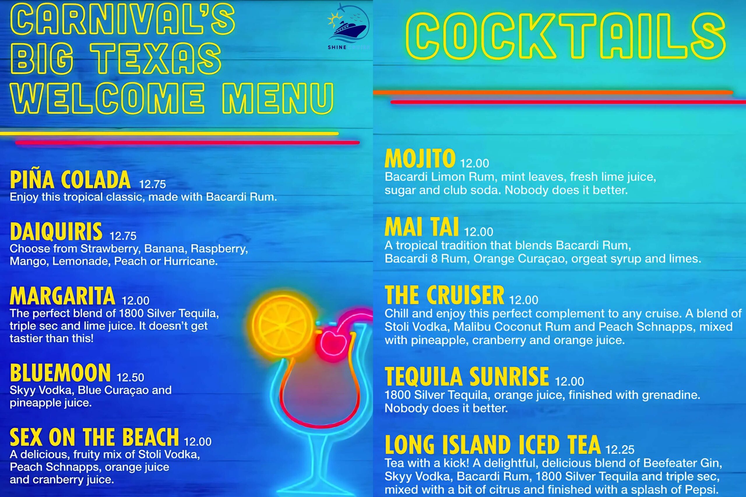carnival big texas bar menu
carnival cruise drink menu 2025
carnival cruise drink prices 2025
carnival drink menu 2025
carnival drink prices 2025