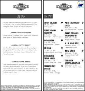 NCL Drink Menu 2025 with Bar Prices for All Norwegian Ships