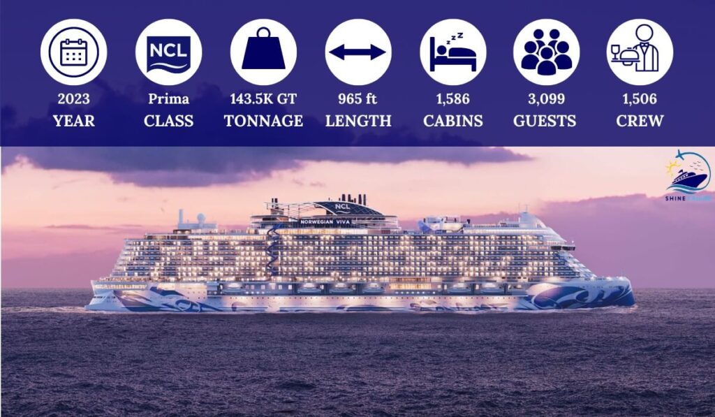 Norwegian Ships by Size and Age 2025 Biggest to Smallest