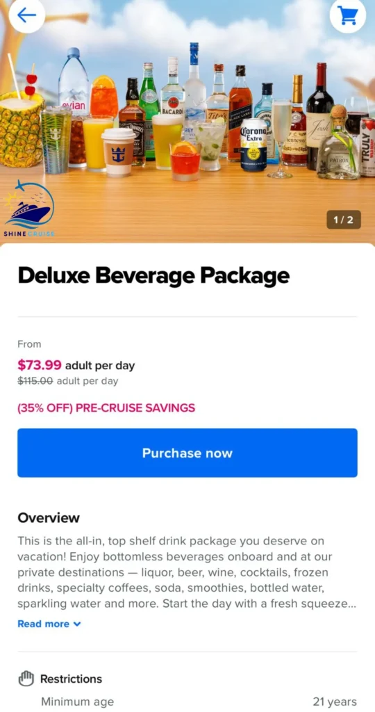 How Much are Drink Packages on Royal Caribbean?