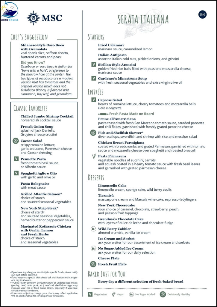 msc main dining room menu 2024
msc main dining room dress code
msc cruises main dining room menu
msc breakfast menu
msc lunch menu
msc dinner menu 2024
msc dinner seating times