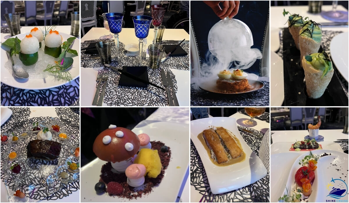 Royal Caribbean Wonderland Menus for 2026 with Prices