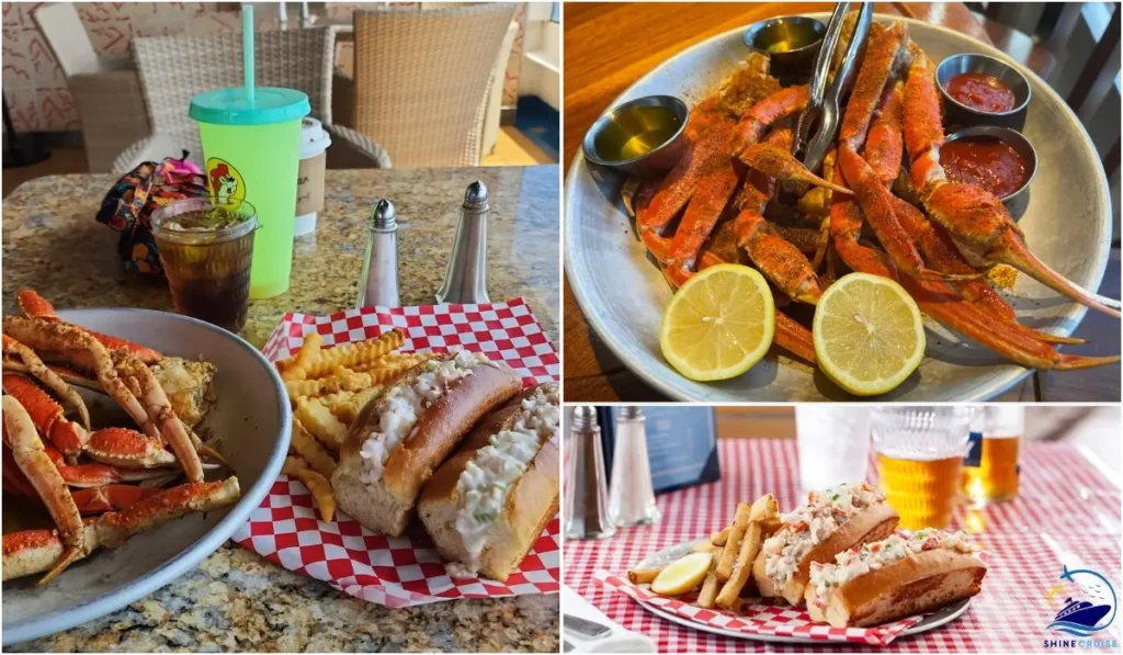 carnival seafood shack lobster roll
